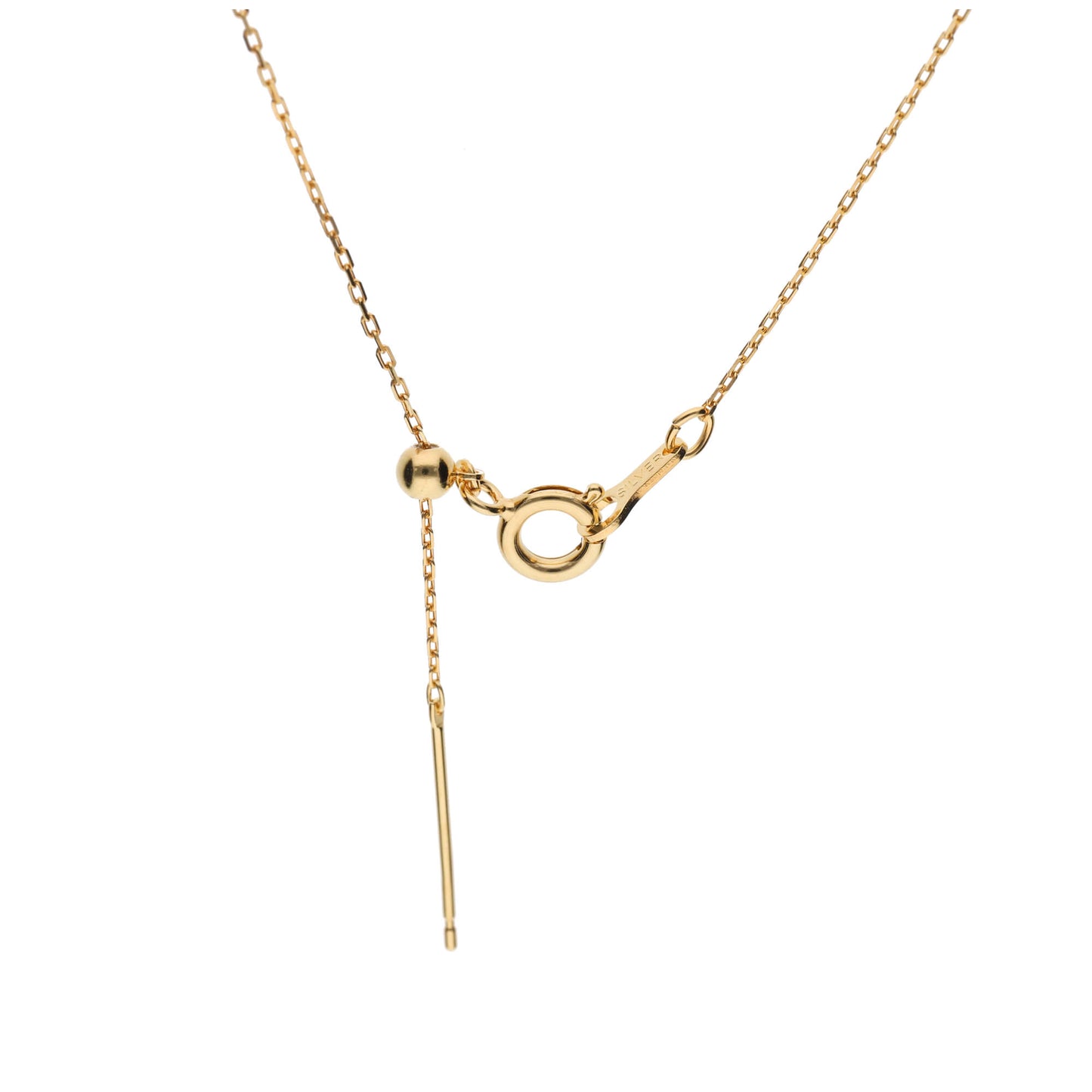 【おさかな真珠】金魚 - 泳ぐ宝石、虹色尾ひれ(アコヤ真珠 8mm ブルー系)シルバーペンダント #3026