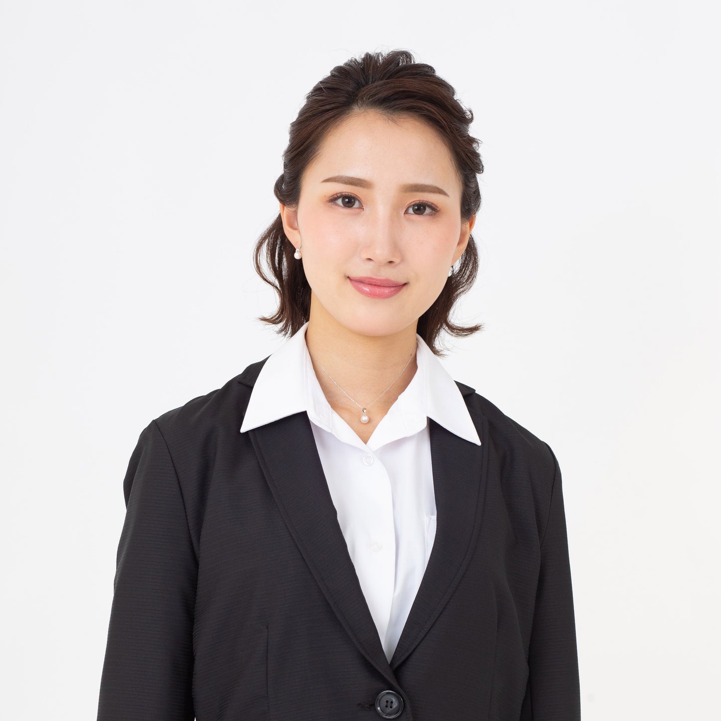 【菊花】一粒 アコヤパール ホワイトゴールド ペンダント|無調色 アコヤ真珠 7.0mm K14WG