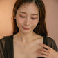 【姫果】無調色 アコヤ真珠（8mm・ラウンド系）天然ダイヤモンド K18 イエローゴールド パールペンダント