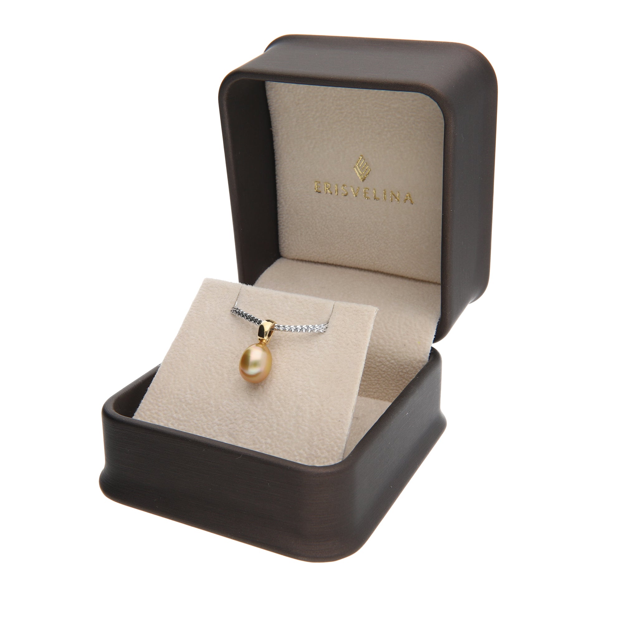 本物保証人気SALEJ8023-77 南洋白蝶真珠 ゴールド色 パール ネックレス ネックレス
