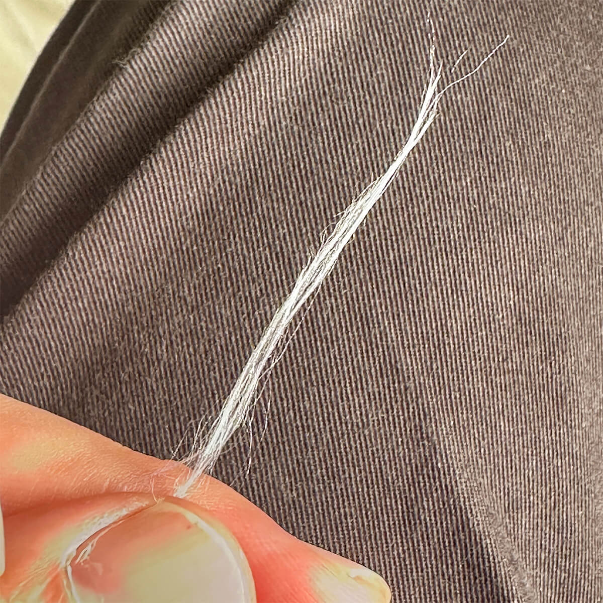 無調色 アコヤ真珠 砂ケシ 10連 パールネックレス 50cm K18YG（受注生産）